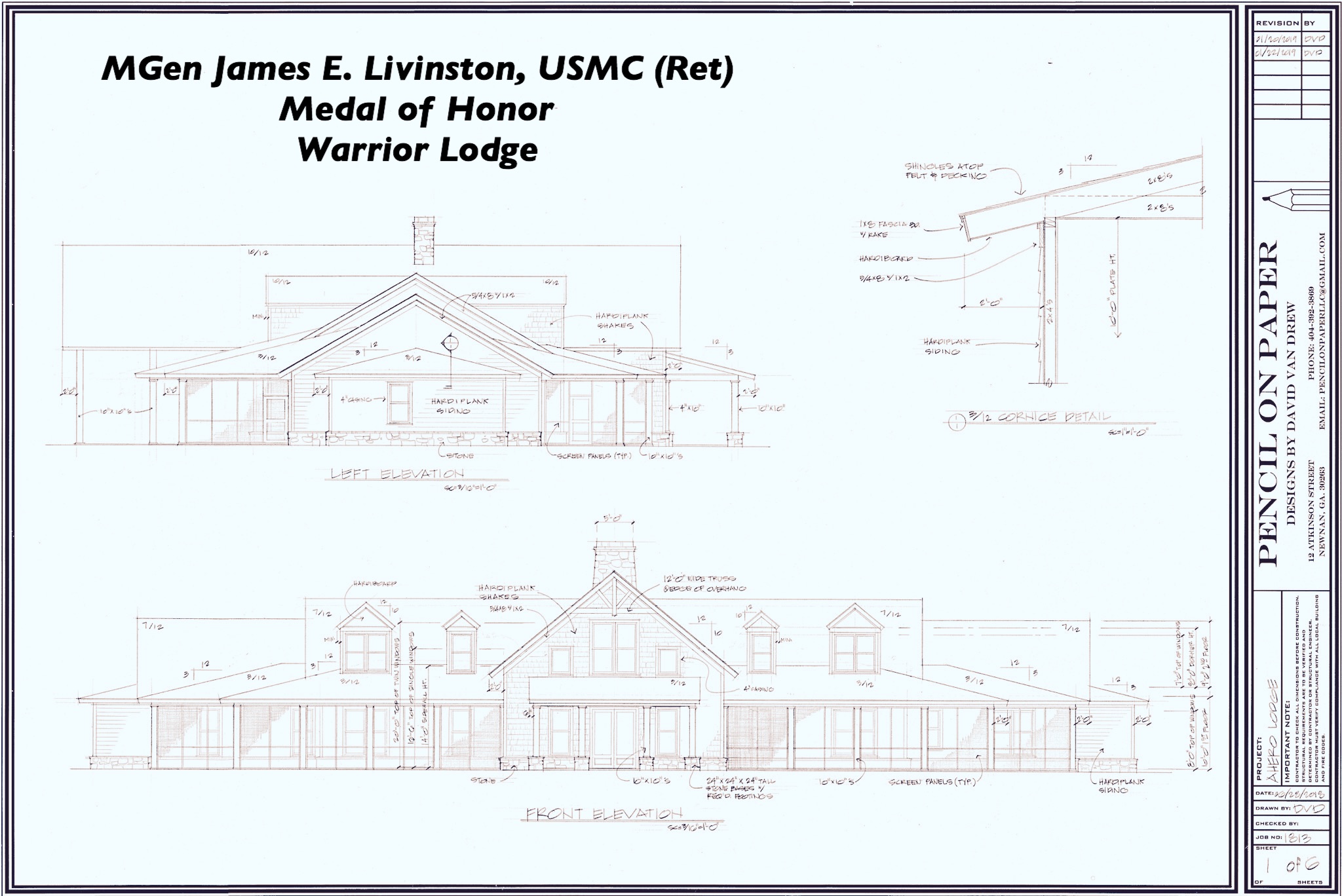 AHERO Warrior Lodge Blueprint