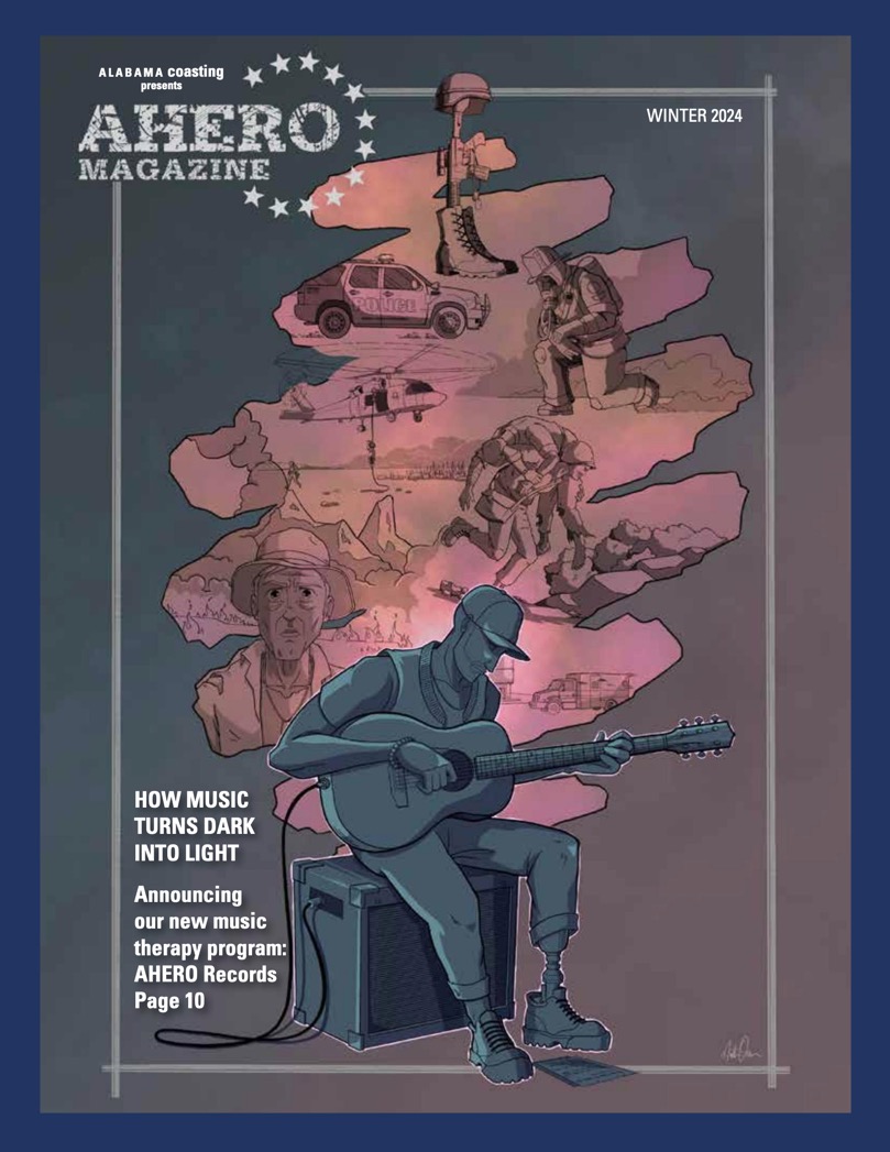 AHERO Magazine Winter 2024 cover
